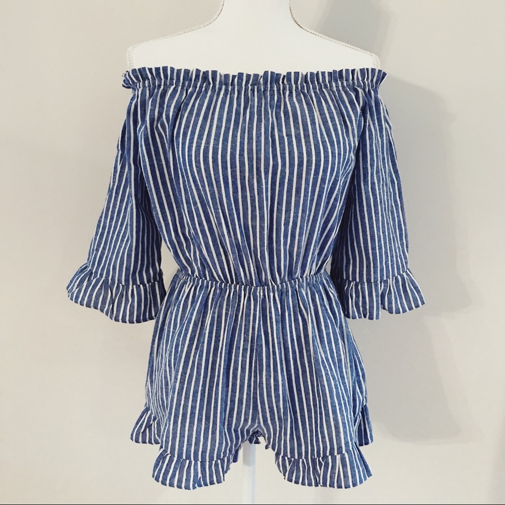 [SHEIN] Women’s Off The Shoulder Romper (NWOT)
